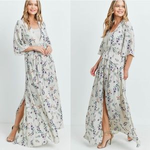bohemian floral dress